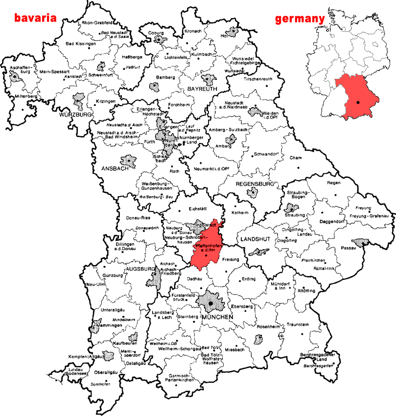 BACKPACKERS -------------> BAYERNKARTE :::::::::::::::::::